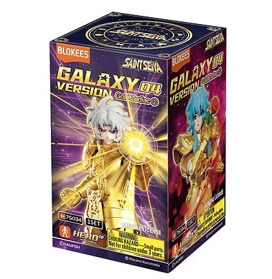 Blind box Saint Seiya Galaxy Version 04 Gold zodiac