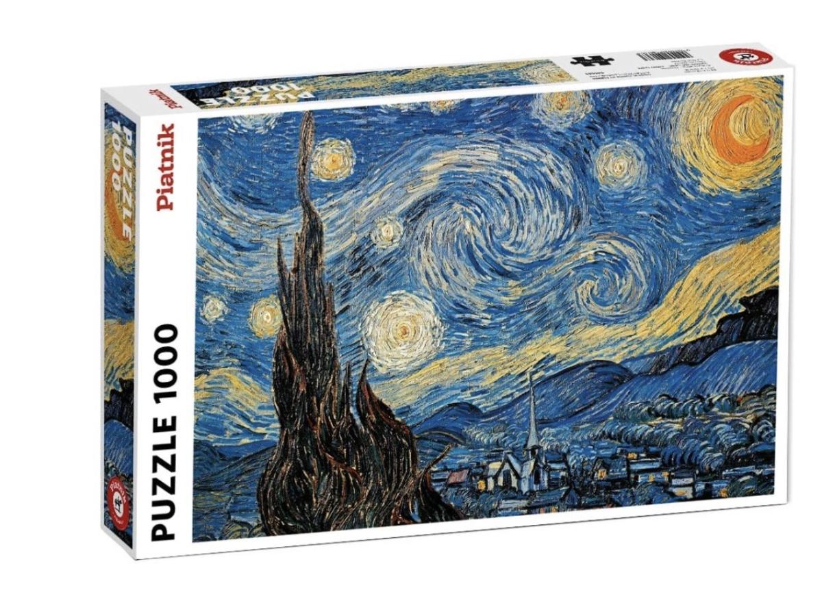 Puzzle 1000 pièces - La nuit étoilée Van Gogh