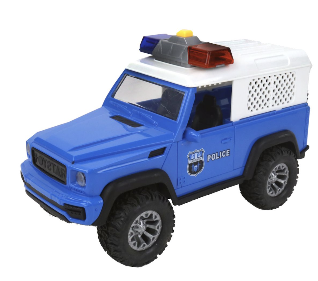 Pick-up de police avec friction, lumière et son - MGM