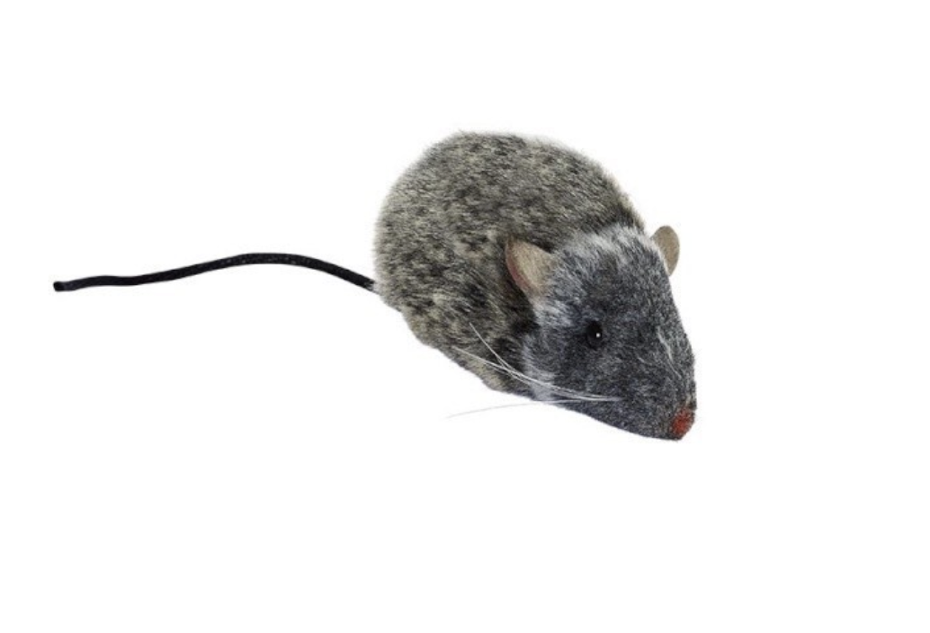 Souris Grise 9cmL - Anima Hansa