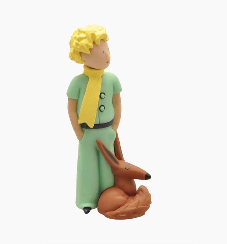 Figurine Le Petit Prince et son renard