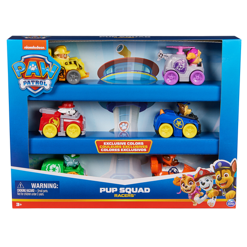 Pat Patrouille Pack 6  vehicules Pup Squad