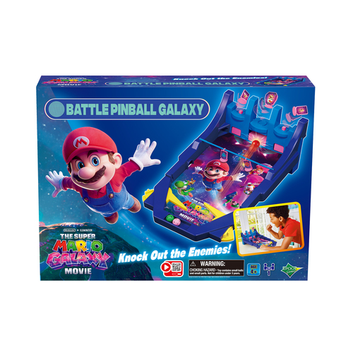 The super mario galaxy movie Battle Pinball Galaxy