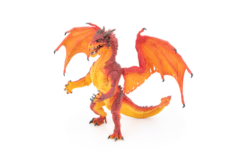36049 Figurine Dragon king feu