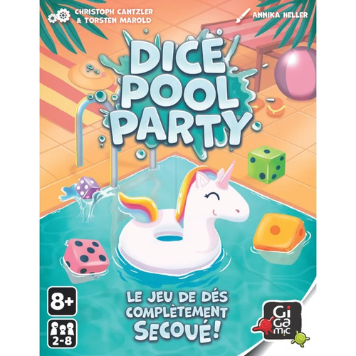Dice Pool Party -Jeu de societe - Gigamic