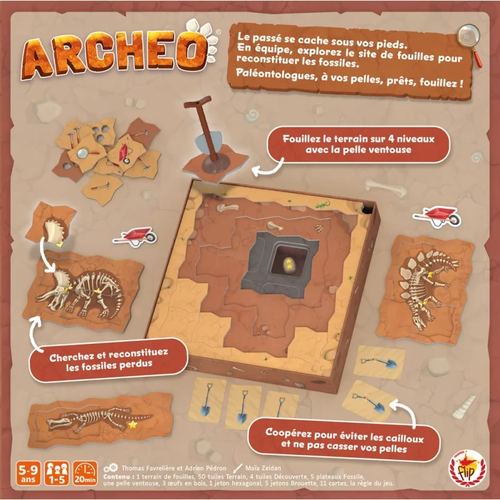 Archeo  -  Jeu de societe - Gigamic