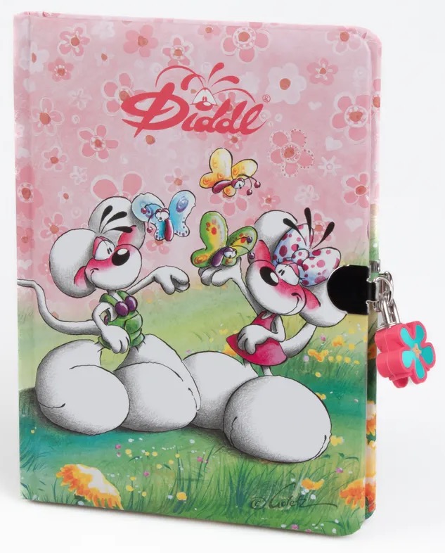 Journal intime avec cadenas Diddl
