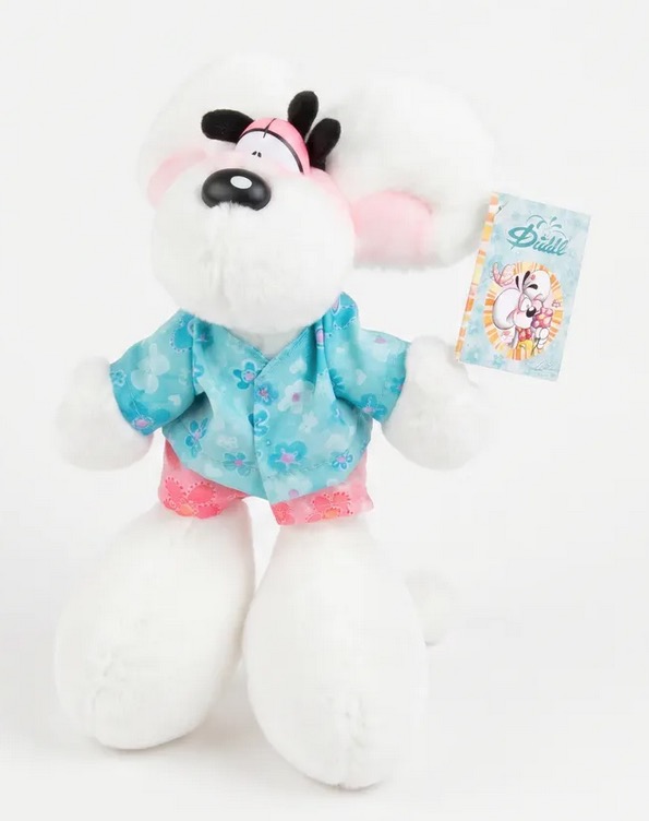 Peluche Diddl tenue summer 20cm
