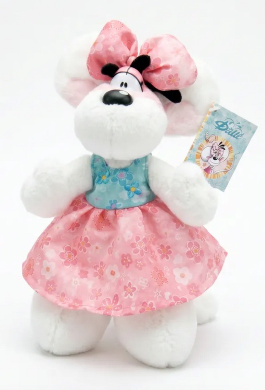 Peluche Diddlina robe summer 20cm