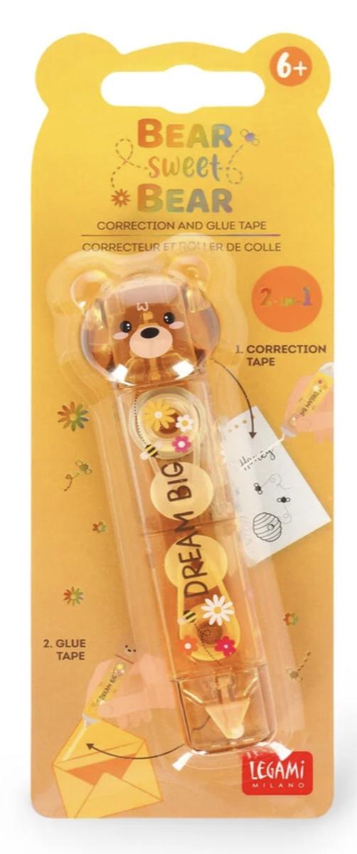 Correcteur et Roller de colle - Teddy Bear