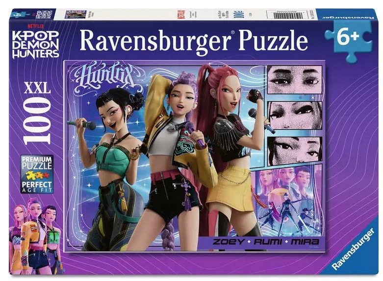 Puzzle 100 pieces XXL KPop Demon Hunters - happy fan