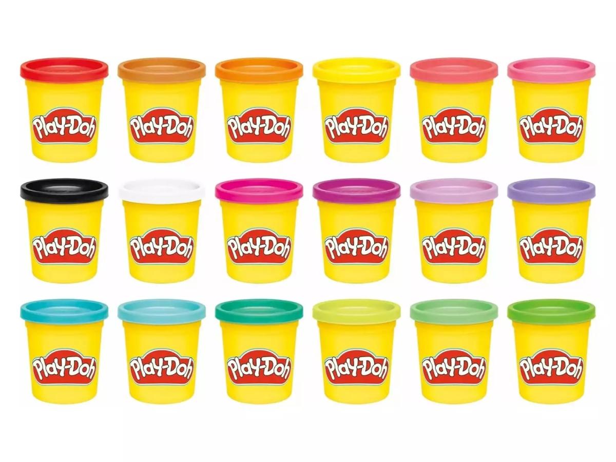 Play-Doh Pack de 18 pots imagination