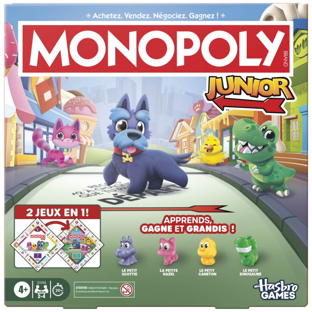 Mon Monopoly Junior 2 en 1 