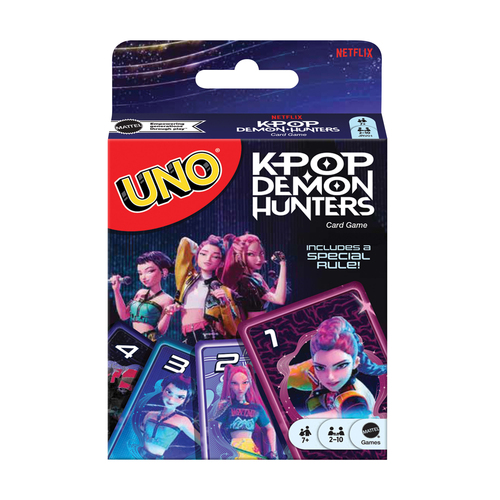 UNO KPop Demon Hunters-jeu de cartes inspiré du film