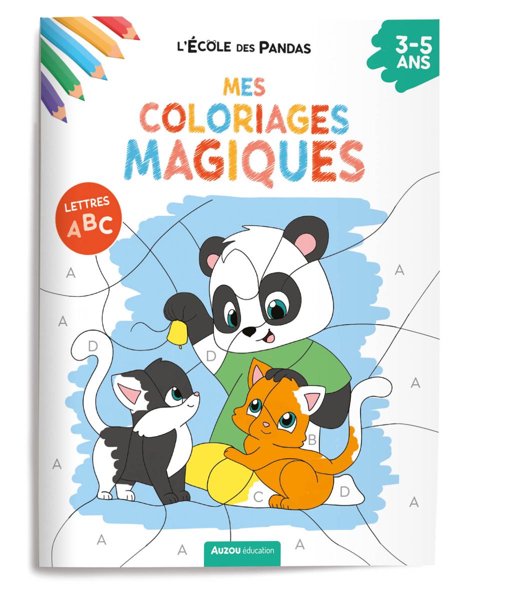 l'école des pandas - mes coloriages magiques asst