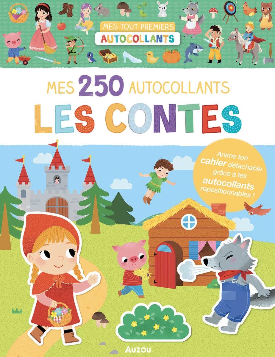 Mes tout premiers autocollants - mes 250 autocollants : les contes