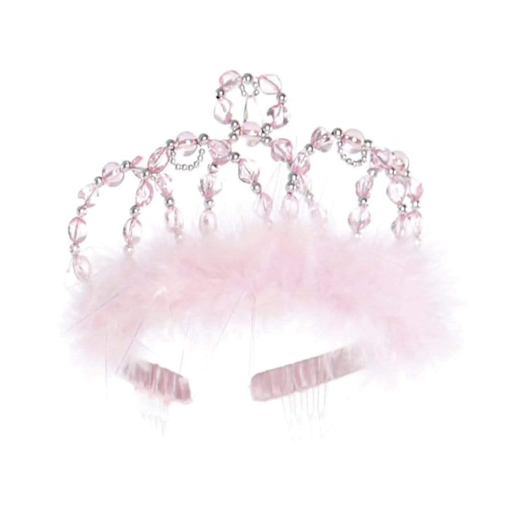 Diadème de princesse, rose/argent