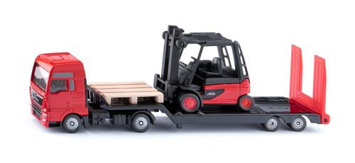 1763 1:87 MAN Camion avec Gerbeuse a fourche 1:87