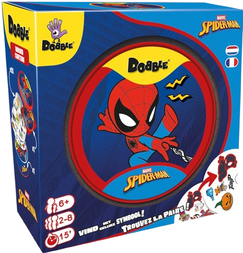 Dobble Theme Spiderman (Eco sleeve)