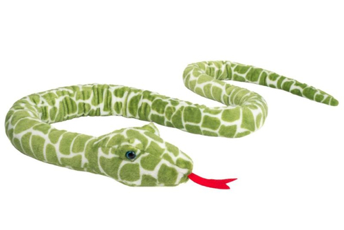 peluche Serpent vert 175 cm