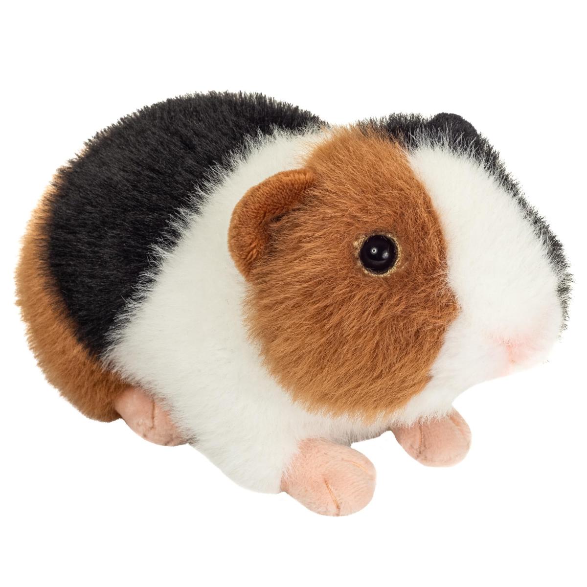 peluche Cobaye tricolore 19 cm