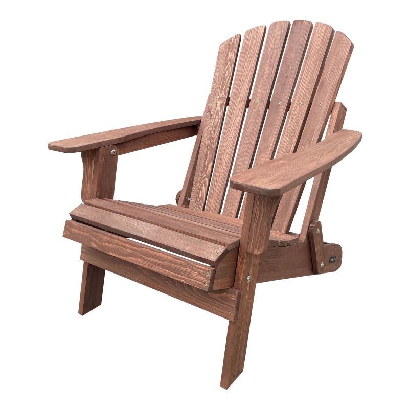 Chaise longue Rosalie Pliable - Marron Café
