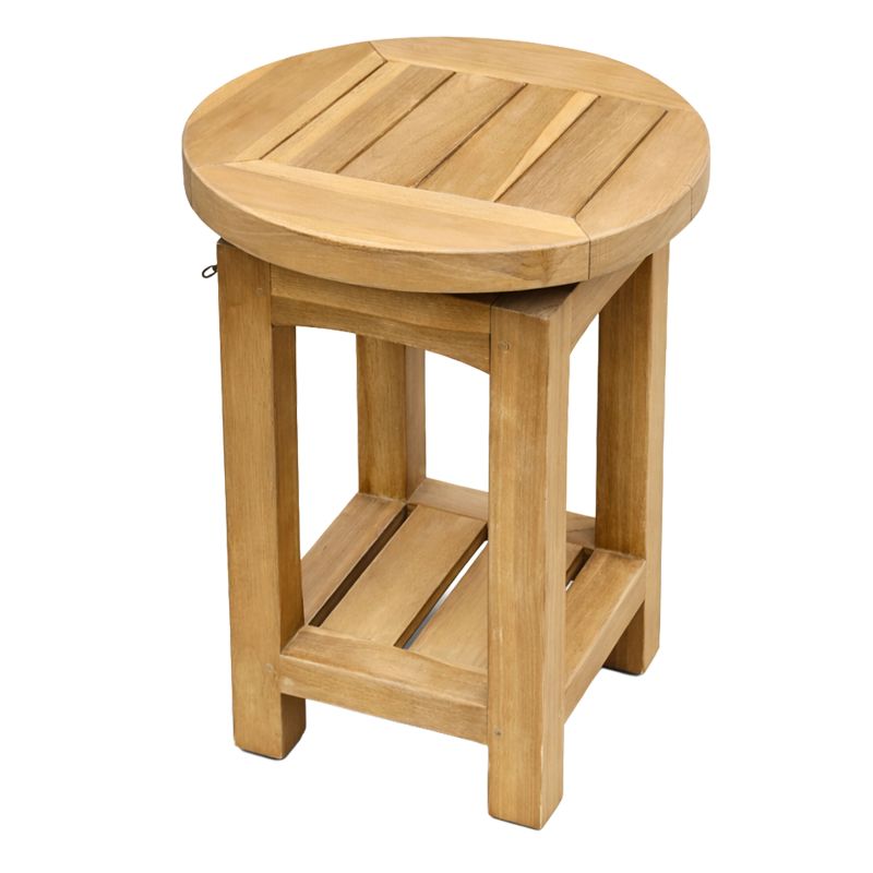 Nomani Tabouret en Teck - 2 pcs