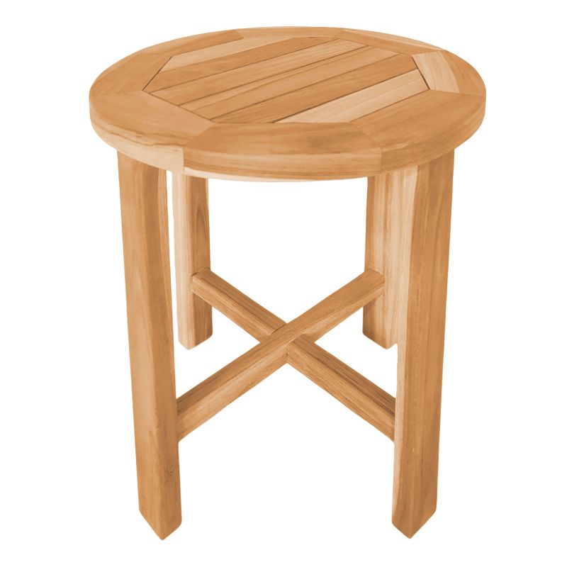 Alya Table d'appoint ronde en teck