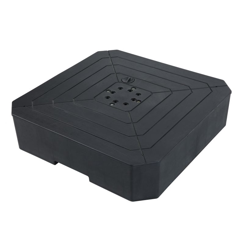 Socle de parasol remplissable - Noir
