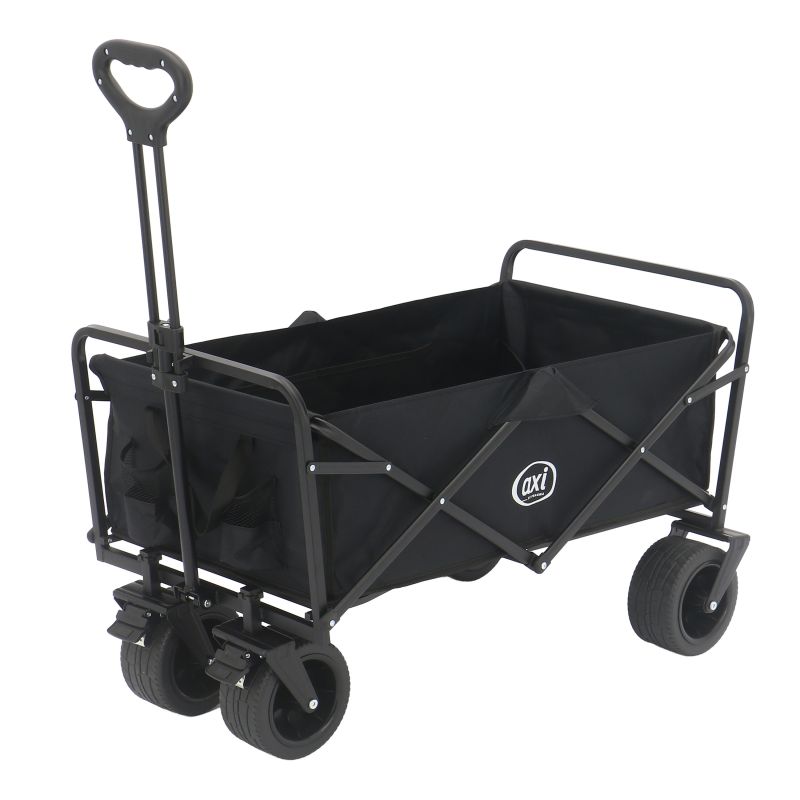 Chariot pliable de plage - Noir AB131