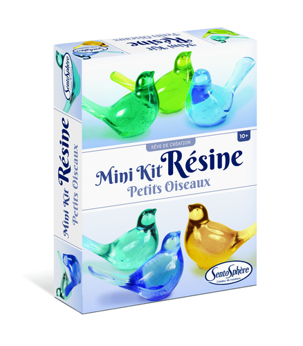 mini kit résine recharge - petits oiseaux