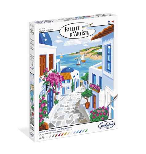 PALETTE D'ARTISTE - Voyage en Grèce