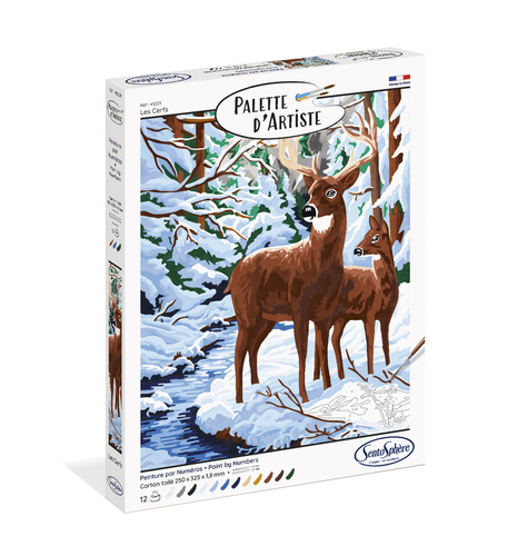 PALETTE D'ARTISTE - Les Cerfs