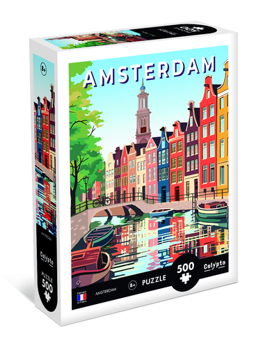 PUZZLE 500 pièces - Amsterdam