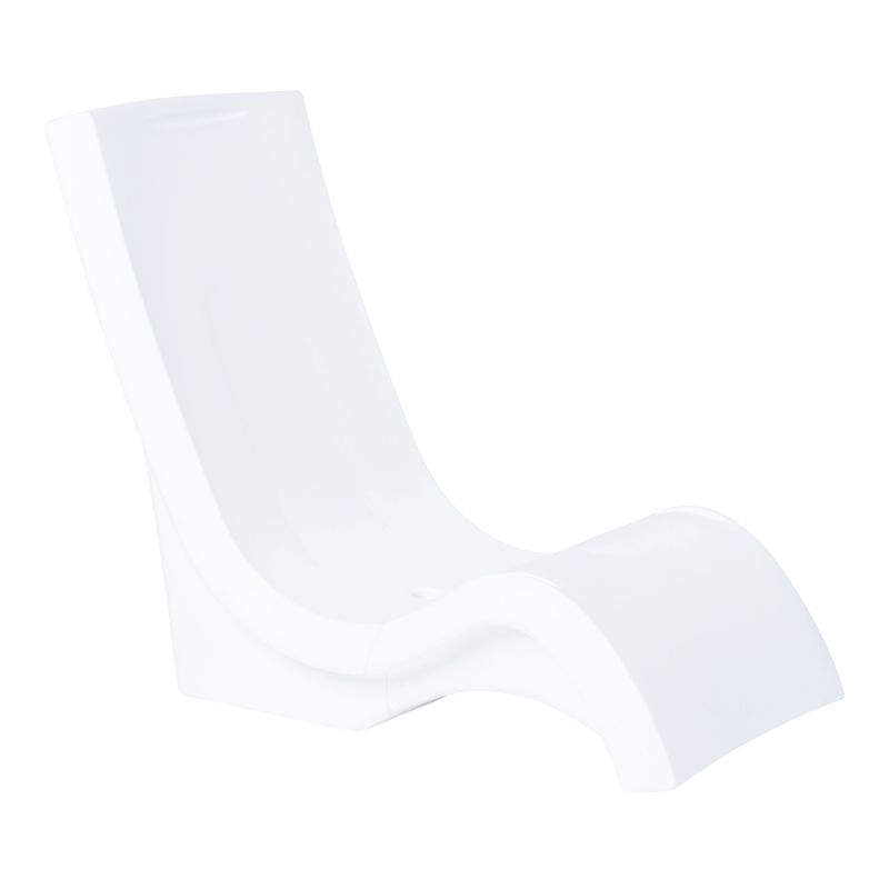 Chaise de piscine blanche Vero