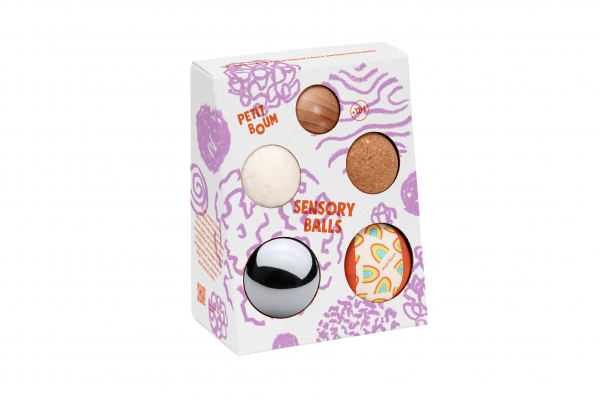 Pack de 5 balles sensorielles