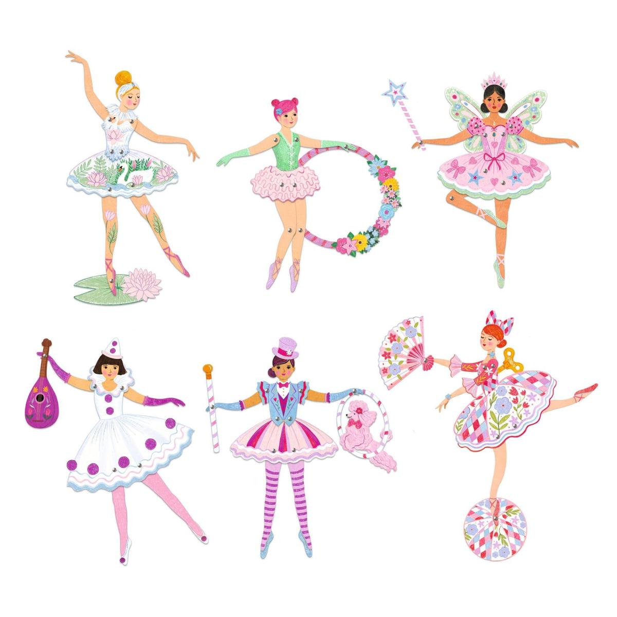 Tutus de coloriage surprise - djeco