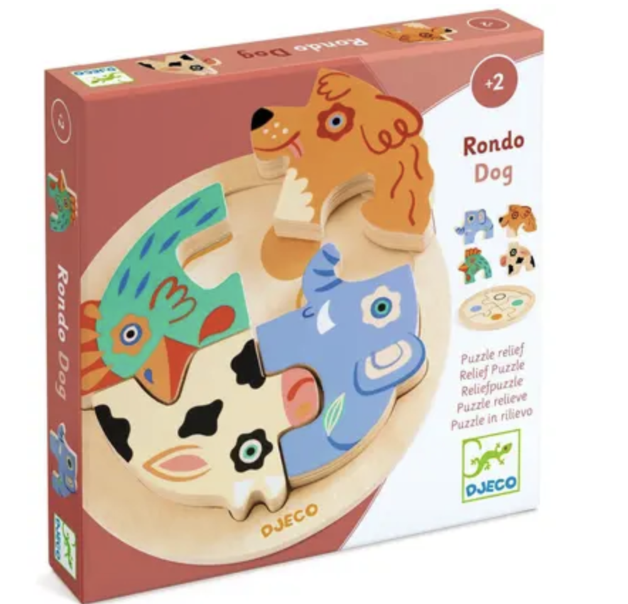 PUZZLE BOIS - Rondo Dog Djeco