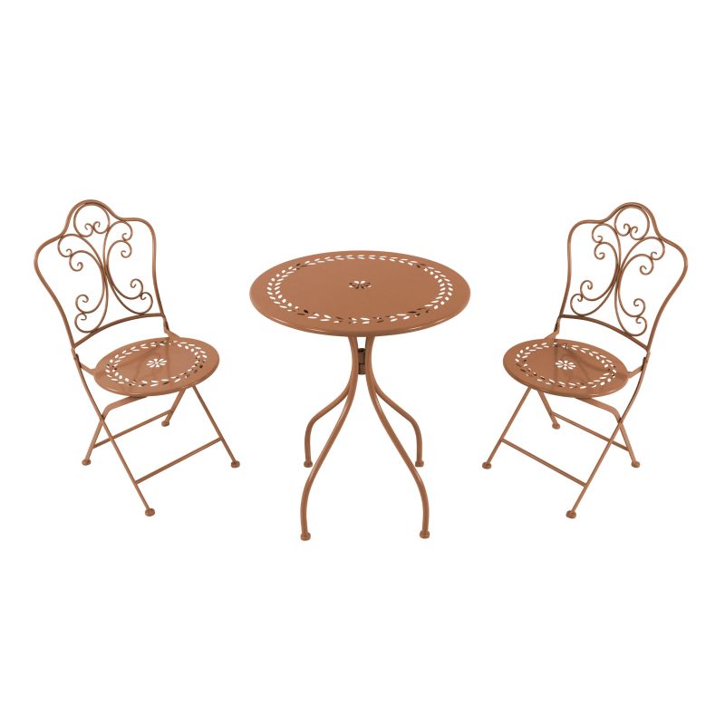 Chaise Bistrot Romantique Terracotta Marilou