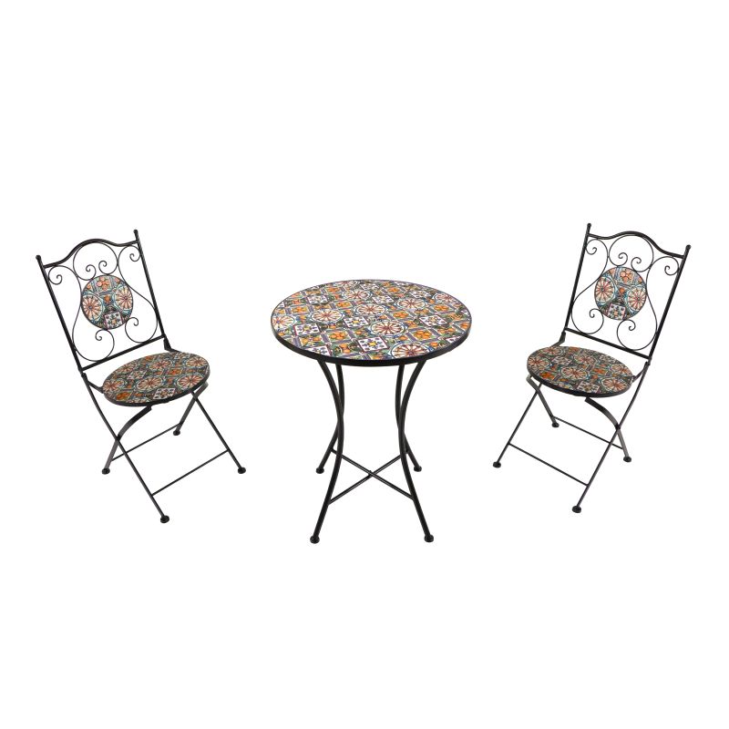 Chaise Bistrot Mosaïque Casa del Sol Amélie