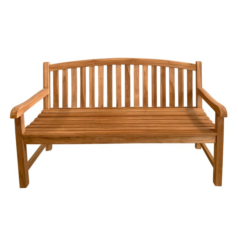 Banc de jardin en teck - 150 cm Suki