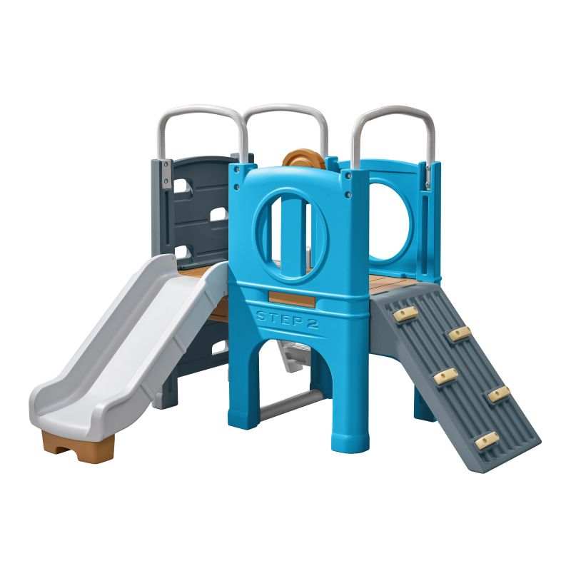 Climber Aire de jeux bleue et grise