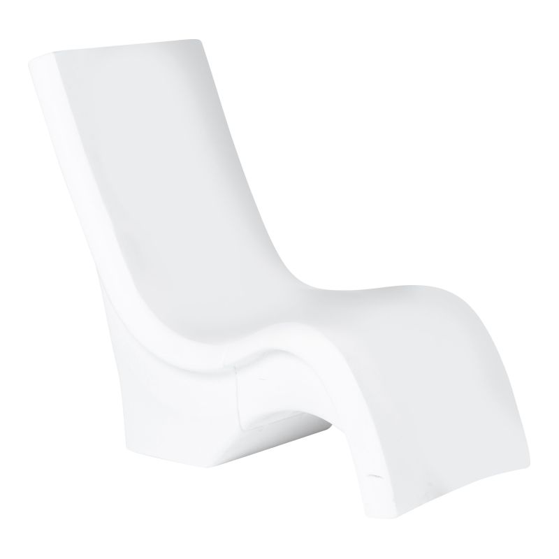 Chaise haute de piscine blanche - Vero
