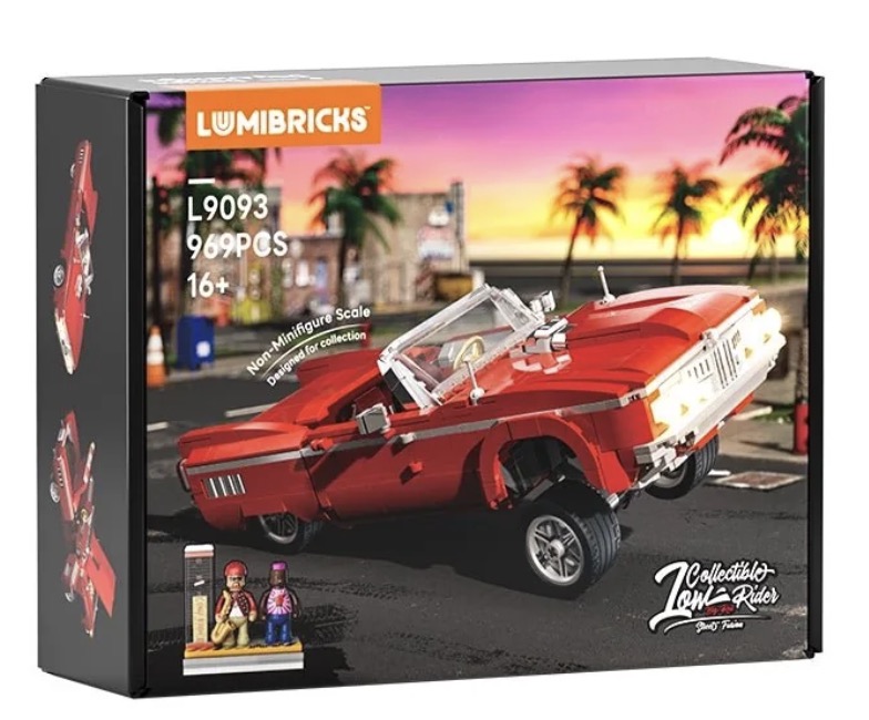 110463 - Lumibricks - Low Rider de collection – Big Red