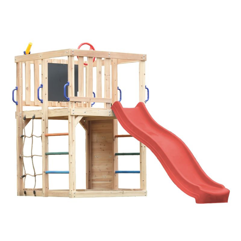 Aire de jeux - Toboggan rouge - Sam