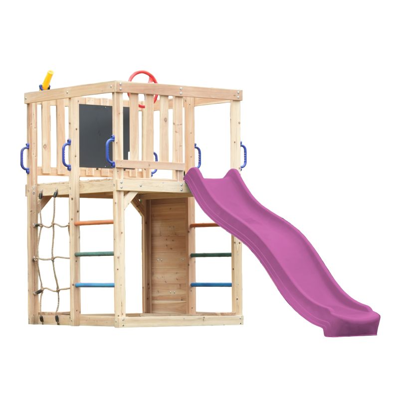 Aire de jeux - Toboggan violet - Sam