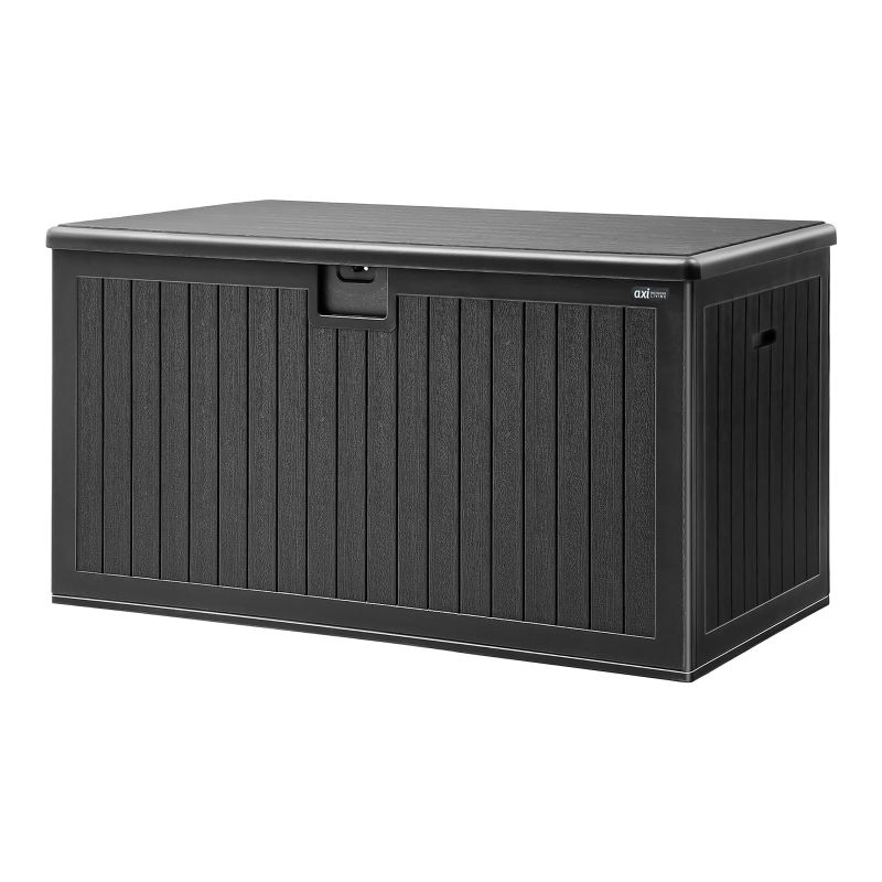 Coffre de jardin en plastique Noir - Mike