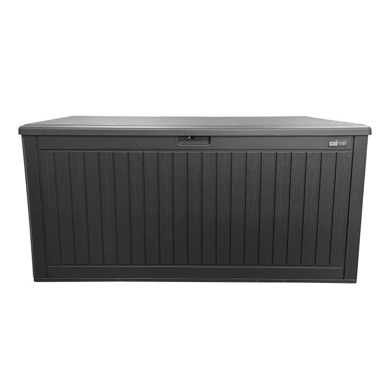 Coffre de jardin en plastique Noir - Mike