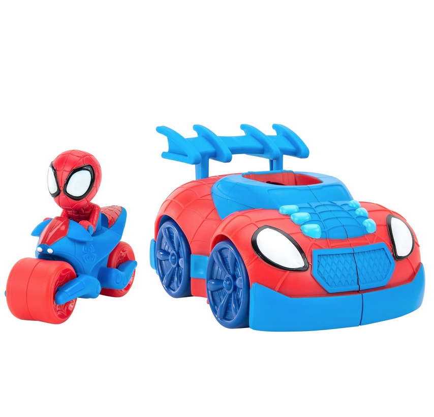 Spidey Vehicule 2 en 1 Web Strike