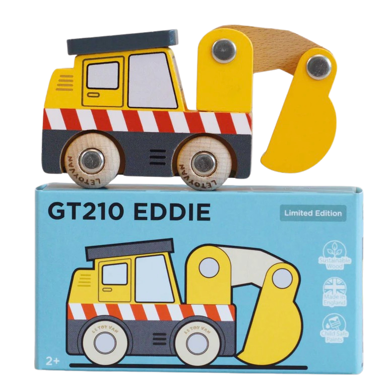 Tractopelle en bois Eddie